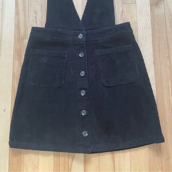La petite étoile Paris Black Corduroy Mini Skirt Jumper - Sz 1 - Picture 3 of 16